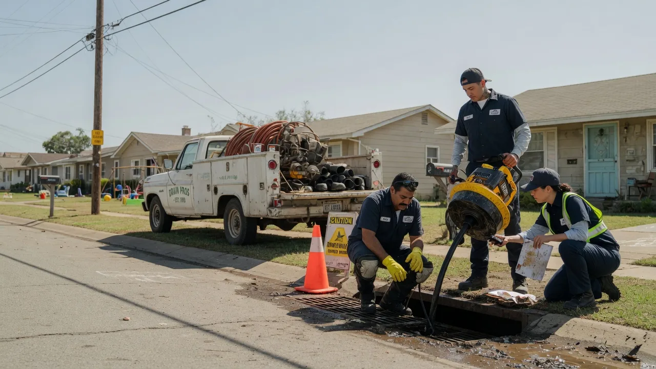 Drain Cleaning in Wolfforth, TX near me
